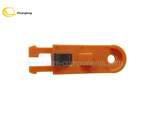 0090023328 009-0023328 Parti della macchina del bancomat NCR Self-Serve Slide Snap Latch Orange