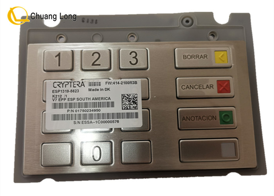 Parti della macchina ATM Diebold Nixdorf DN V7 EPP tastiera tastiera 01750234950 750234950