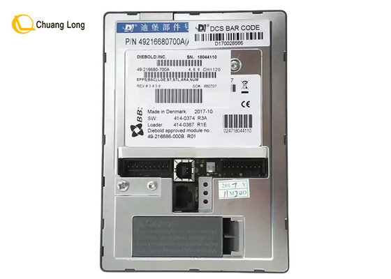 Parti di macchine bancomat Diebold Opteva EPP5 tastiera versione araba e inglese 49-216680-700A 49216680700A