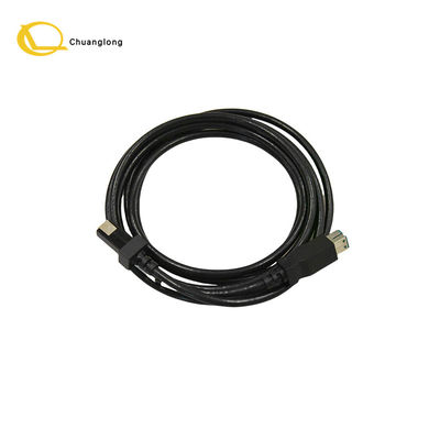 Wincor POS 12V USB Powered Scanner Cable 2X4 Plug Latch-N-Lock 1750162186 per POS System 01750162186