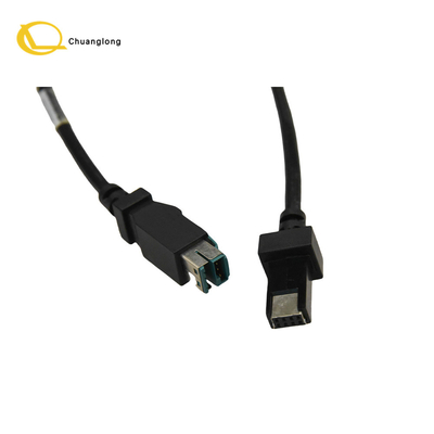 Wincor POS 12V USB Powered Scanner Cable 2X4 Plug Latch-N-Lock 1750162186 per POS System 01750162186