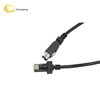 Wincor POS 12V USB Powered Scanner Cable 2X4 Plug Latch-N-Lock 1750162186 per POS System 01750162186