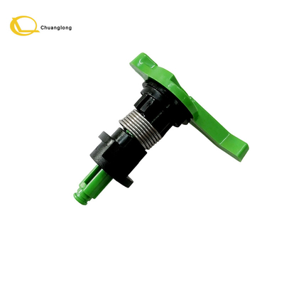 Wincor ATM Machine Parts Cassetta Serratura verde Serratura in plastica leva 1750043537