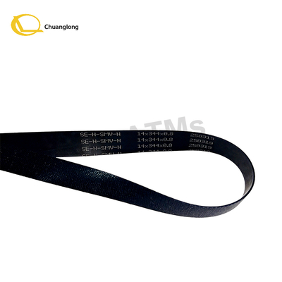 14x344x0.8mm Ricambi ATM Hyosung GCDU Piccola Cinghia di Alimentazione per Hyosung Tranax Hitachi 2K Dispenser Belt
