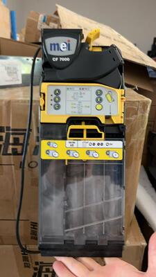 Gruppo MEI Made in Mexico Mei CF 7000 CF 7472 Cashflow Coin Changer 794924002 per attrezzature finanziarie ATM