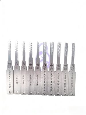 Set da 10 pezzi Grandmaster per casseforti di grado C, serrature per auto/moto e traffico