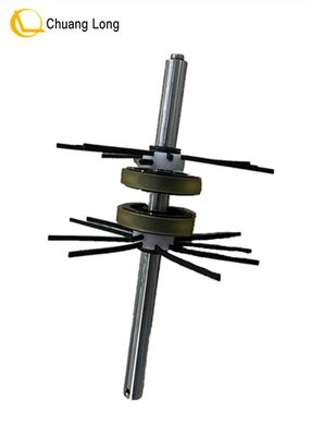 Parti della macchina ATM Fujitsu F56 Presentatore Fuso di trasporto Base posteriore Cash Roller Assy