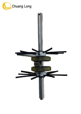 Parti della macchina ATM Fujitsu F56 Presentatore Fuso di trasporto Base posteriore Cash Roller Assy