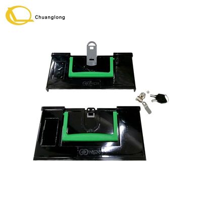NCR S2 Reject Cassette Cover 445-0756691-04 445-0763022 Cash Box Cover di plastica con chiusura e maniglia ATM CRM Kiosk Selfserv Machine Part