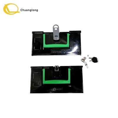 NCR S2 Reject Cassette Cover 445-0756691-04 445-0763022 Cash Box Cover di plastica con chiusura e maniglia ATM CRM Kiosk Selfserv Machine Part