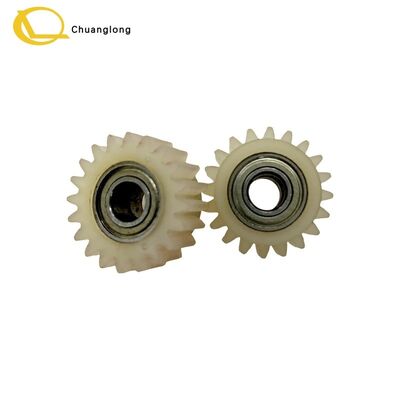 Prezzo buono NMD A001469 20T Plastico cog Gear NQ Bianco 20 denti con cuscinetto Glory Delarue Talaris ND200 NMD200 NQ101 NQ200 NQ300 ATM CRS Selfserv Parte in linea
