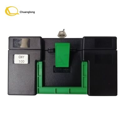 Prezzo buono Parti per Bancomat GRG CDM8240N-NNV-001 Cassetta Bancomat YT4.100.2158 Nuova Originale Nero+Verde Deposito Contanti Bancomat in linea