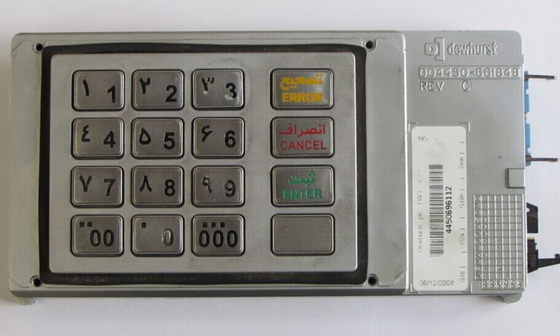445-0661848 BANCOMAT Pinpad dell'ncr Selfserv della TASTIERA 4450661848 di EPP di Personas 58xx dell'ncr