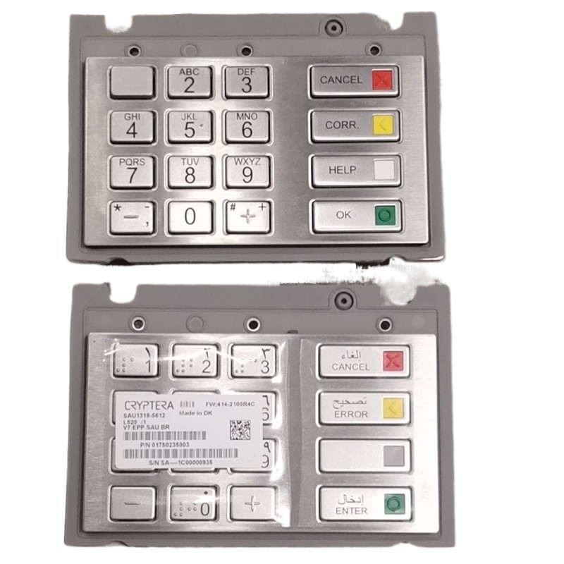1750255914 parti saudite di bancomat della tastiera del Sudamerica del pinpad di Diebold Nixdorf di versione di EPP V7 1750235003 KSA dell'ASIA INT SPECIALMENTE