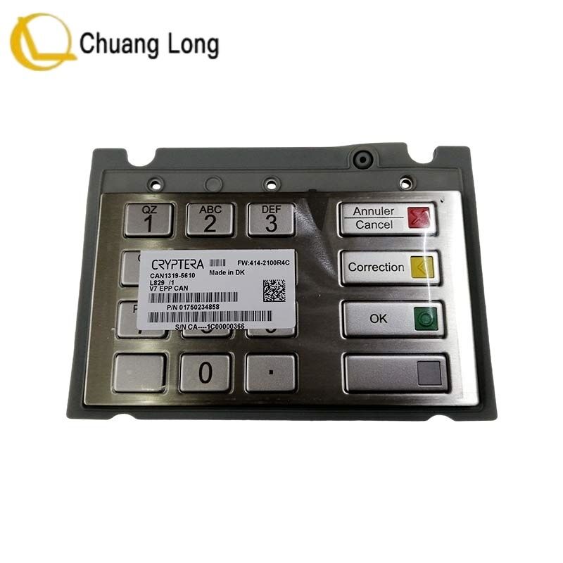 Wincor Nixdorf Diebold Nixdorf Originale e Nuovo V7 EPP Crittografato Password Pinpad ATM Tastiera di sicurezza Tastiera 01750234858 1750234858