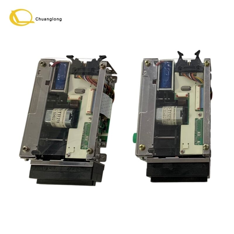 Lettore di schede Hiatchi Omron V2B con motore, Lettore di schede V2B V2BF-01JS-AP1 V2BF-0FJS per carte magnetiche e IC per macchine ATM CRM Selfserv Kiosk