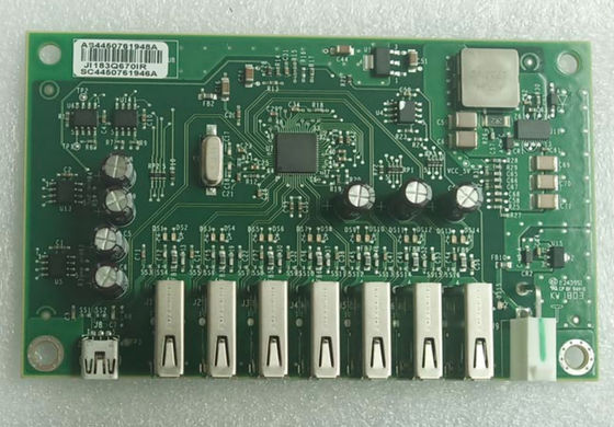 Prezzo buono 445-0761948 GBRU NCR ATM Parts Universal USB Hub PCB Top Assembly in linea
