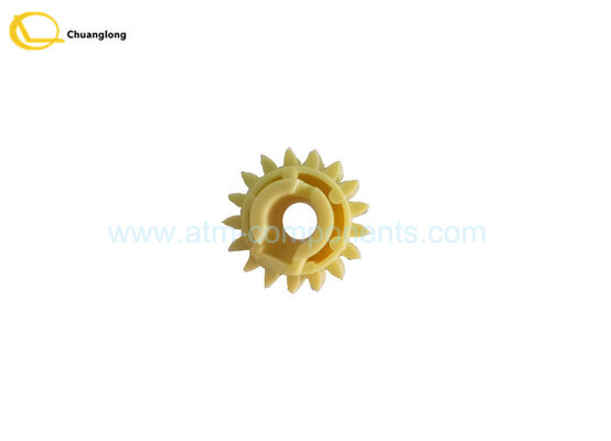 Prezzo buono 1750041950 01750041950 Parti di macchine bancomat Wincor V Modulo 17T Ingranaggio giallo doppio estrattore in linea