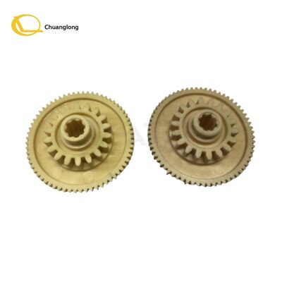 Prezzo buono Parti di macchine ATM 1750002266 Ingranaggio 18 65t Ruota Input Tray 1750291697 Kit di ingranaggi Set Diebold Nixdorf DN Testa telaio Ingranaggio di trasporto in linea