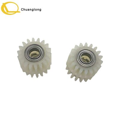 Prezzo buono Diebold Head Chassis Transport 18T Double Gear 01750291697-3 Ingranaggio a doppio strato 18T e 18T con cuscinetto DN200 ATM CRM CRS Selfserv Kiosk 01750291697-04A in linea