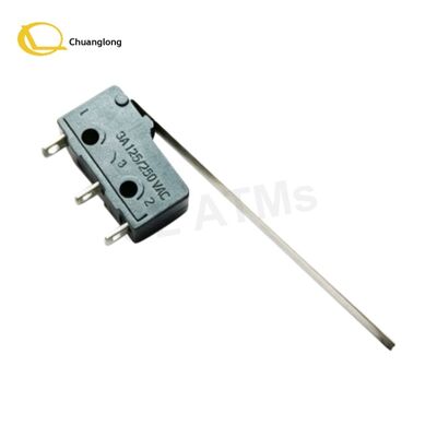 Prezzo buono 0090002617-01 Microinterruttore a leva per cassetto di rifiuto contanti per macchine ATM NCR, ricambi per macchine bancarie NCR 009-0002617-01 in linea