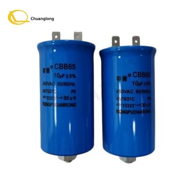 Prezzo buono 0090008121 NCR Capacitore 10uF 450V ATM Parti di macchina NCR S1 Capacitore RUN 8UF 10UF 450V 5060HZ 009-0008121 Originale Nuovo in magazzino In linea