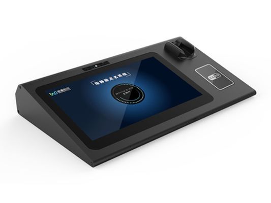 Prezzo buono Terminale di riconoscimento della carta del dito della vena di IC astuto biometrico modale multi- da tavolino di riconoscimento/fronte in linea